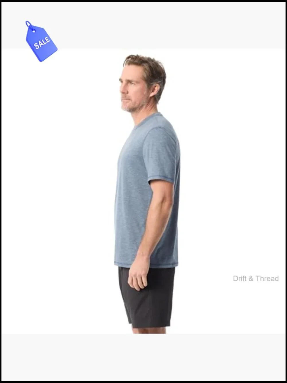 Men's Performance Core Quick Dry Crew Neck Short Sleeve Tee - Stretch Pullover